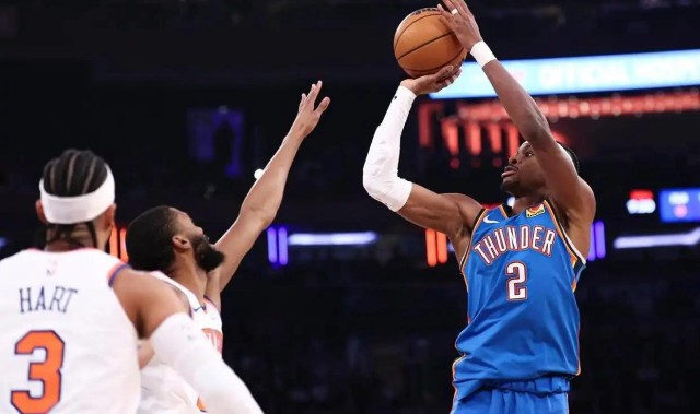 开云电子-半场轰6记三分！雷霆高塔率队豪取四连胜，3年1.7亿先生摸不到球