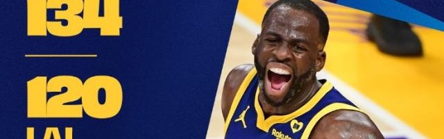 开云登录入口地址-勇士演出历史唯一震撼三分秀 压湖人抢附加赛先机