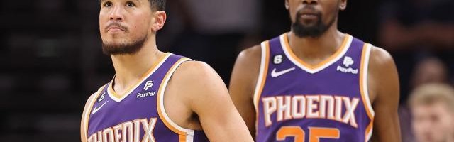 开云电子-送走KD还不够！太阳重回正轨需打包布克KD去火箭？