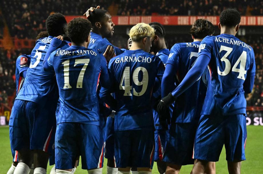 [图]哈托爆射破门 切尔西5-1晋级足总杯32强